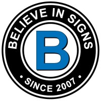 Believe in Signs logo - Similar company to My San Diego