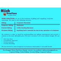 Niish Creations logo - Similar company to Represent Gifting Solutions