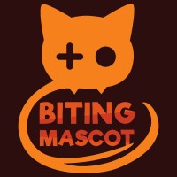 Biting Mascot logo - Similar company to Polka Dot Studio Oy