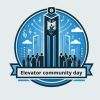 Elevator Community Day logo - Similar company to Elevcom - Ind. E Com. De Peças E Acess. Para Elev. Ltda