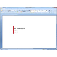 Pier, Fine Associates