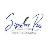 Signature Pros logo - Similar company to Ccss National Mobile Notary & Apostille Services