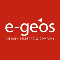 e-GEOS logo - Similar company to Telespazio
