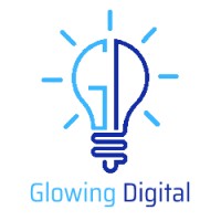 Glowing Digital logo - Similar company to Mavel