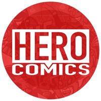 Hero Comics logo - Similar company to Revolve Comics