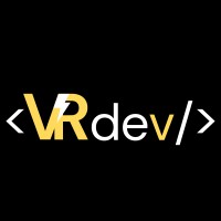 <vrdev/> logo - Similar company to Game Jam