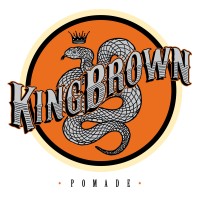 KING BROWN POMADE logo - Similar company to 1O1Barbers