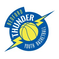 Bedford Thunder Basketball Club logo - Similar company to Grandslam.Studio