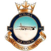 140 Aurora Royal Canadian Air Cadets logo - Similar company to 132 Spitfire Squadron - Air Cadets Brampton