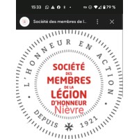 Société des membres de la Légion d'honneur de la Nièvre logo - Similar company to Smlh 35 - Société Des Membres De La Légion D'Honneur  - Ille-Et-Vilaine
