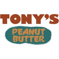 Tony's Peanut Butter logo - Similar company to Wippy Peanut Butter
