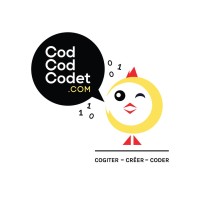 Cod Cod Codet | Creative coding school for kids logo - Similar company to Scratch Tactile