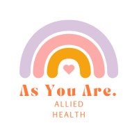 As You Are Allied Health logo - Similar company to Stepping Stones Speech Pathology