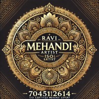 Ravi Mehandi Artist logo - Similar company to Vikash Mehandi Art