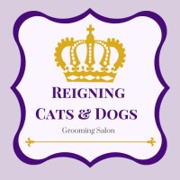 Reigning Cats and Dogs Pet Grooming logo - Similar company to Sidewalk Dog Media