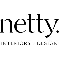 Netty. Interiors + Design logo - Similar company to Loft Studio Canberra