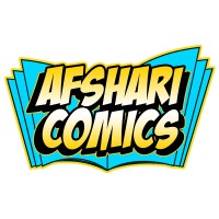 Afshari Comics logo - Similar company to Robot Butt