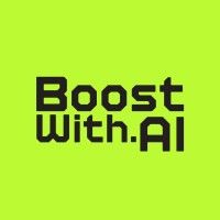 BoostWith.ai logo - Similar company to Artific Intelligence | Customized Machine Learning Solutions