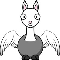 Flying Lama logo - Similar company to Bitsfabrik
