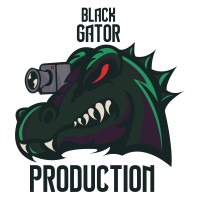 Black Gator Production logo - Similar company to Lix Flix Studios