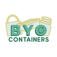 BYO Containers logo - Similar company to Grounded Goods (Previously Lusty Reusable Product Solutions)
