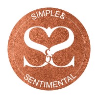 Simple & Sentimental logo - Similar company to Sidewalk Marketing Co.