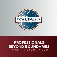 Professionals Beyond Boundaries (PBB) Toastmasters Club logo - Similar company to Ahead - University Of Kelaniya