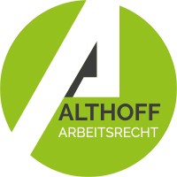 ALTHOFF ARBEITSRECHT logo - Similar company to Hofsäß + Partner Rechtsanwälte 🔹 Fachanwälte Für Arbeitsrecht