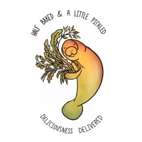 Half Baked and a Little Pickled logo - Similar company to Colorantí
