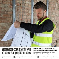 Real Life Creative Construction logo - Similar company to Landmarka