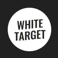 White Target logo - Similar company to Rebase