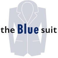 the Blue suit logo - Similar company to Dillysocks®