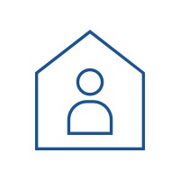 Blue Door Property Guardians logo - Similar company to Dot Dot Dot Property Guardians