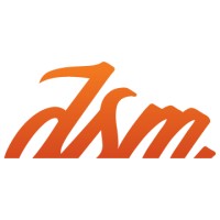 DSM logo - Similar company to Looney Content