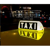 Taxi 2000 logo - Similar company to Co-Op Cabs/Crown Taxi