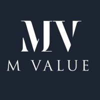 M Value logo - Similar company to Blackdot Studios ⚫