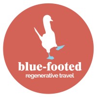 Blue-Footed Travel logo - Similar company to Vamos Expeditions, A Certified B-Corp