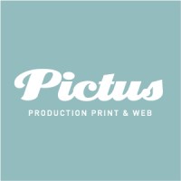 Pictus, production print & web logo - Similar company to Dragon-Studio