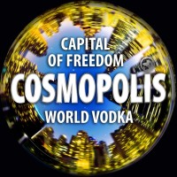 COSMOPOLIS is the capital of WORLD FREEDOM logo - Similar company to Los Barbes