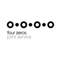 Four zeros logo - Similar company to 24Print