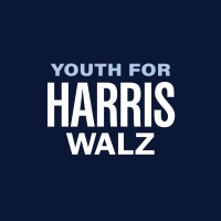 Youth for Harris-Walz logo - Similar company to #Naiginetai2024