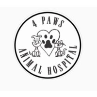 4 Paws Animal Hospital logo - Similar company to Turtle Back Zoo