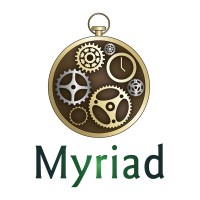 Myriad logo - Similar company to Flywheel Studios