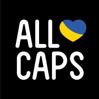 ALL CAPS agency logo - Similar company to Whatabout