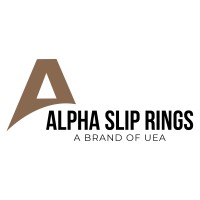 Alpha Slip Rings™, a brand of UEA logo - Similar company to Jarch Slip Rings Rotary Unions Rotary Joints