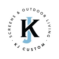 KJ Custom Screens & Outdoor Living logo - Similar company to Curb-Ease