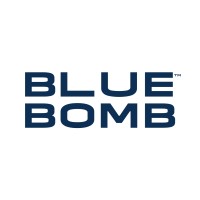BLUE BOMB logo - Similar company to Medlar Apparels Ltd