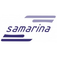 Samarina logo - Similar company to Globe & Trotter
