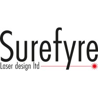 Surefyre Laser Design ltd logo - Similar company to Print Rite Screenprinting