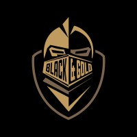 Black & Gold Autonomous Racing logo - Similar company to Autonomous Tiger Racing